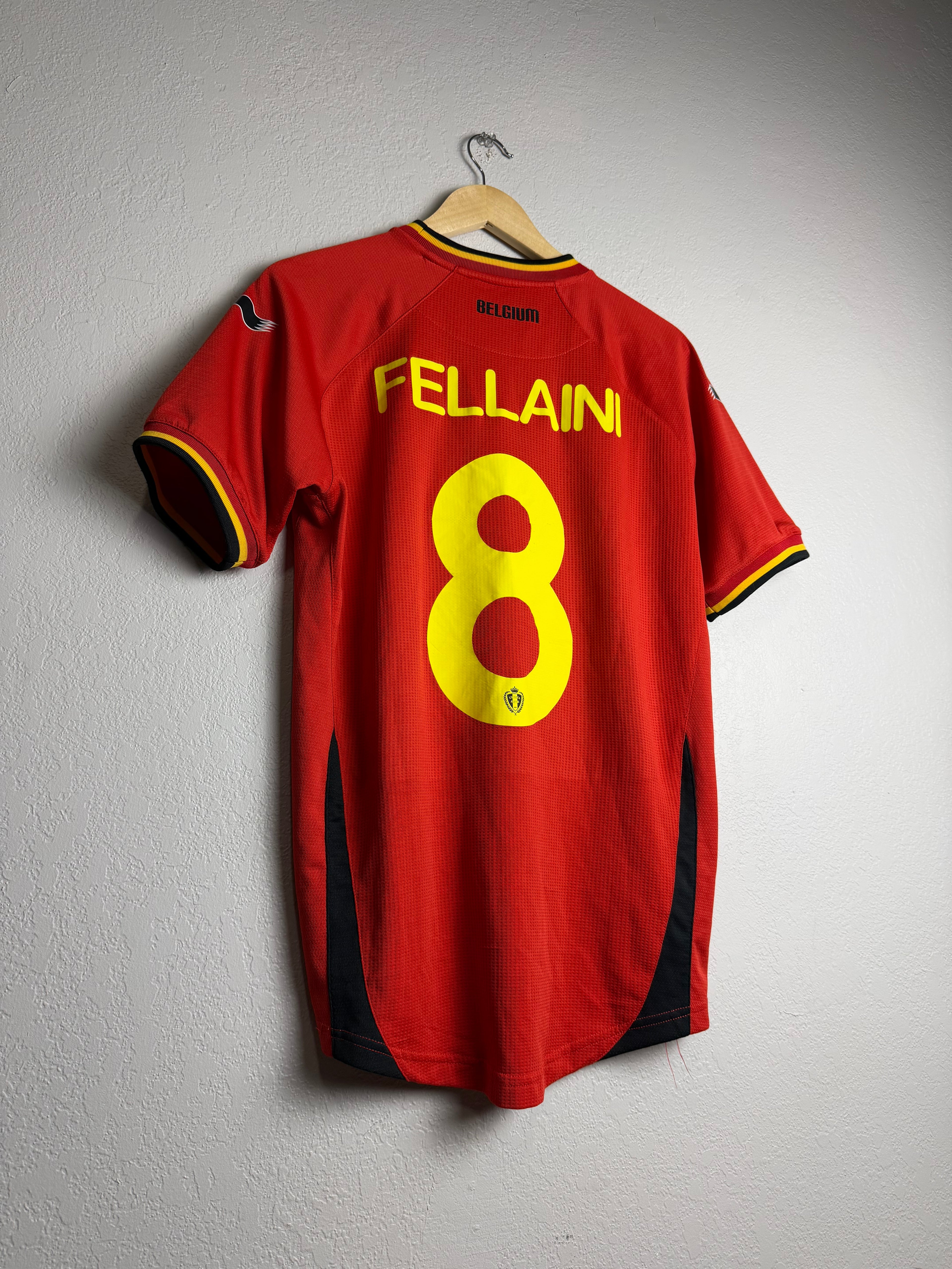 Belgium National Team 2014/15 Home Jersey #8 Fellaini
