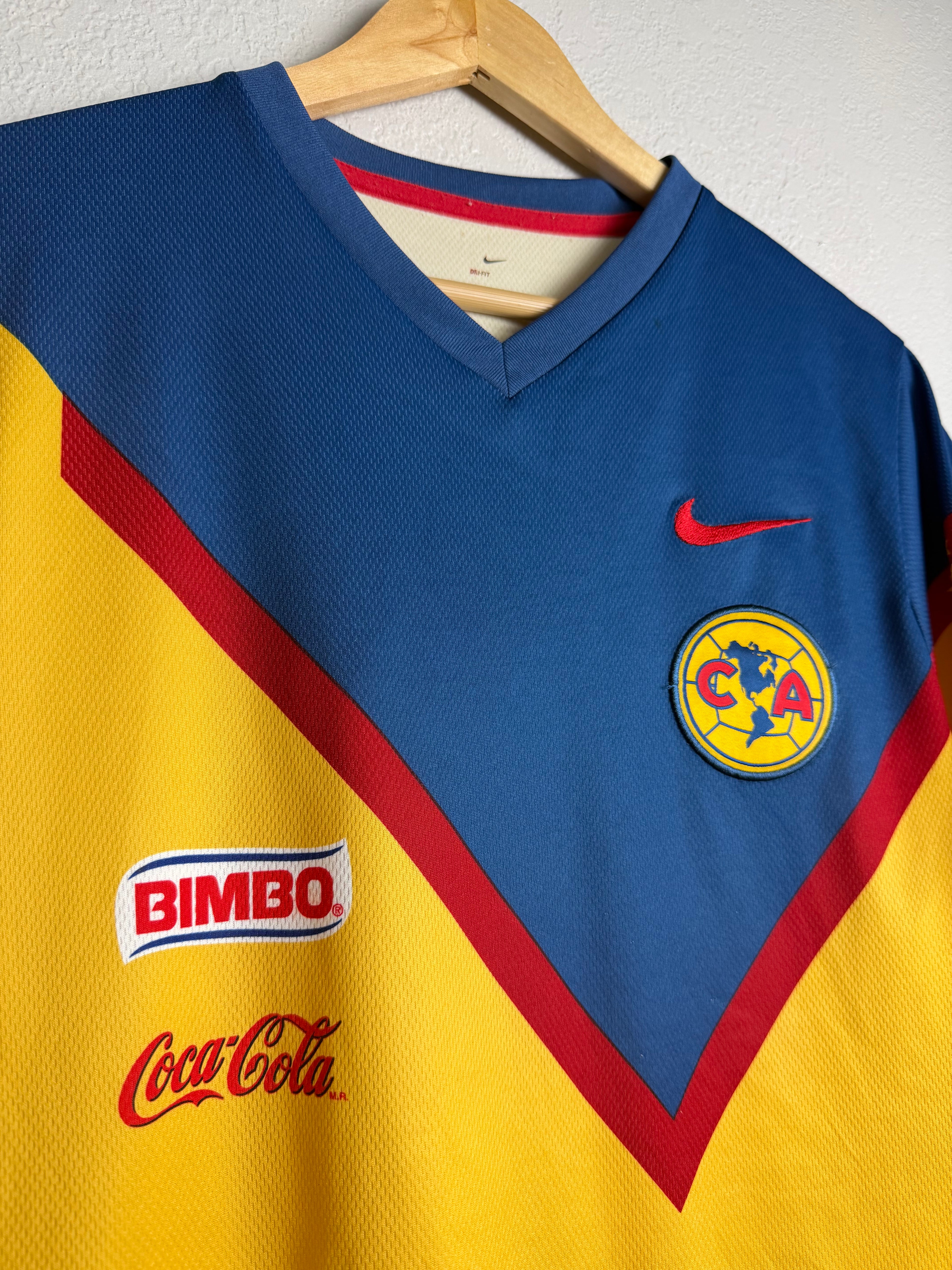 Club America 2006/07 90th Anniversary Jersey #7 Lopez