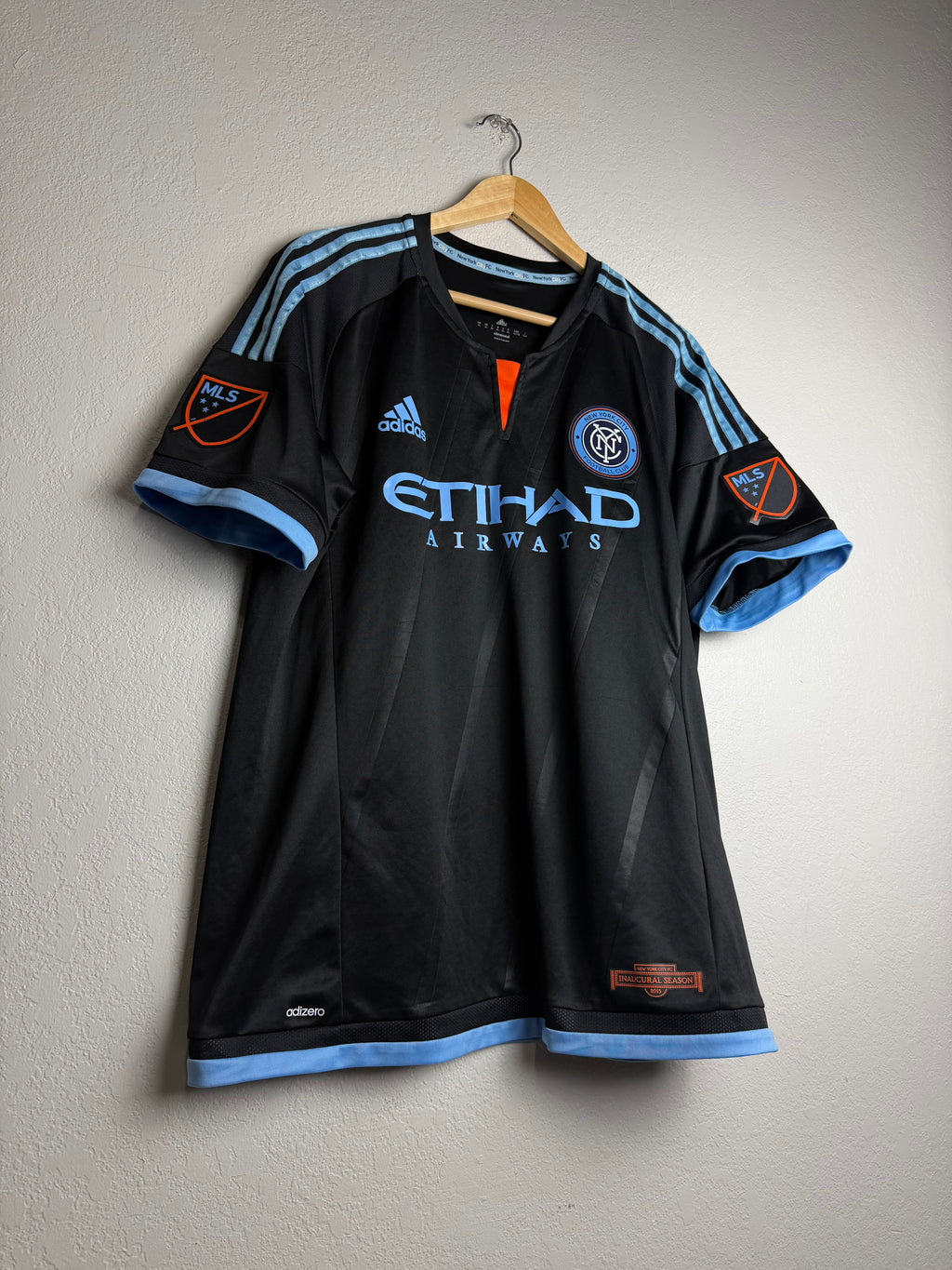 New York City FC 2015/16 Away Jersey #7 David Villa