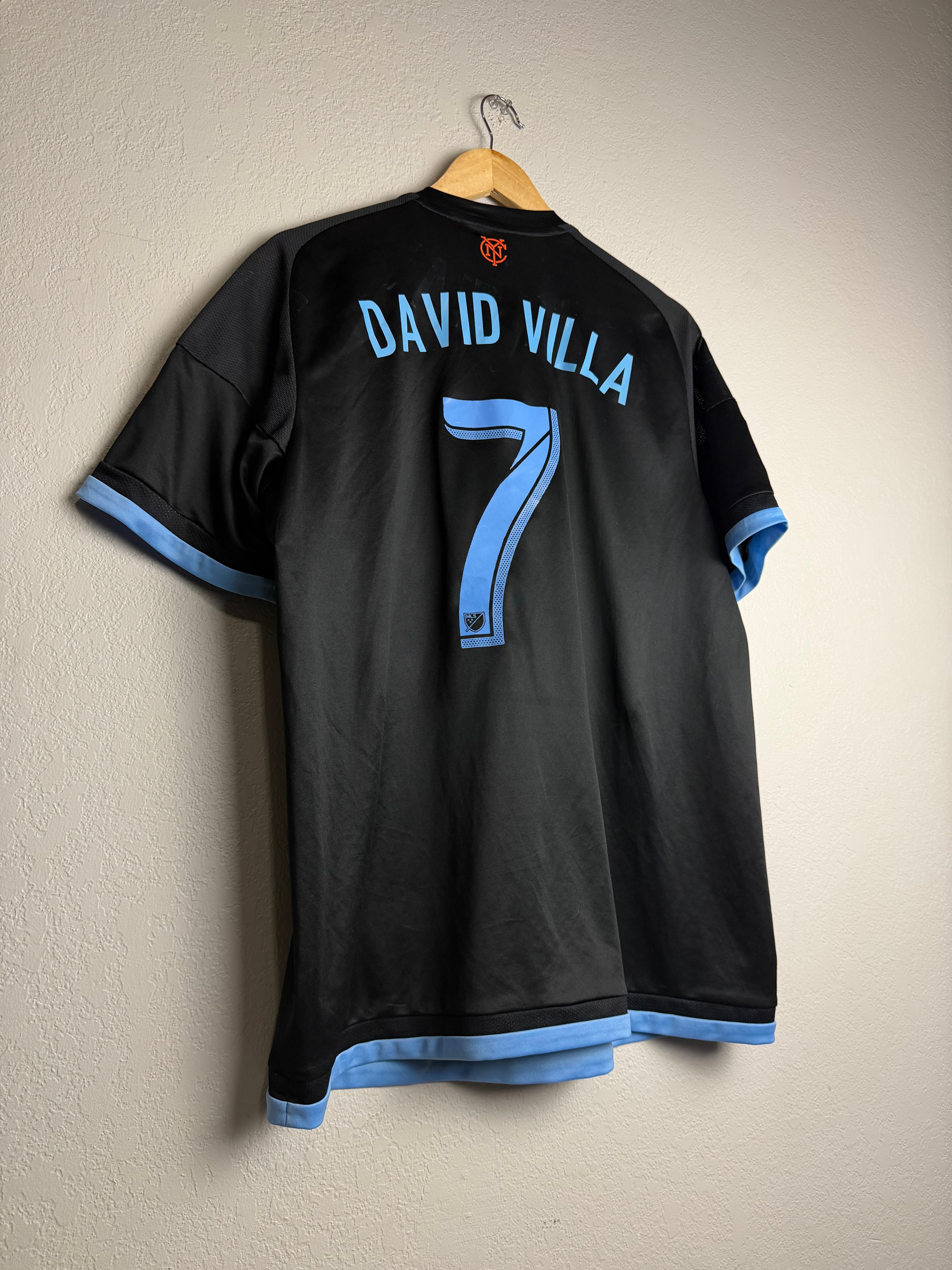 New York City FC 2015/16 Away Jersey #7 David Villa