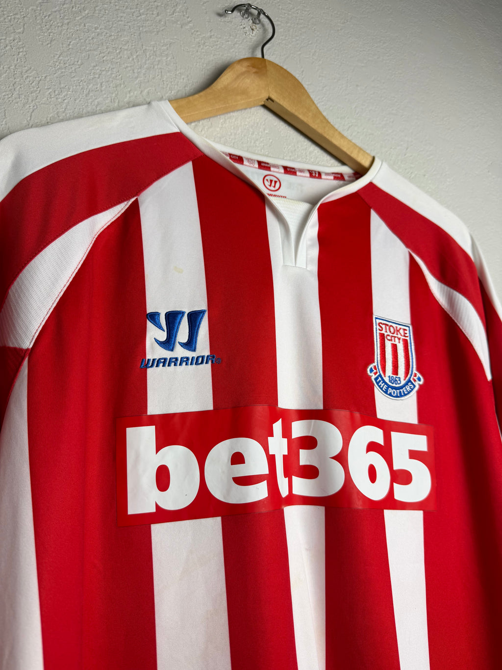 Stoke City FC 2015/16 Home Jersey #25 Crouch