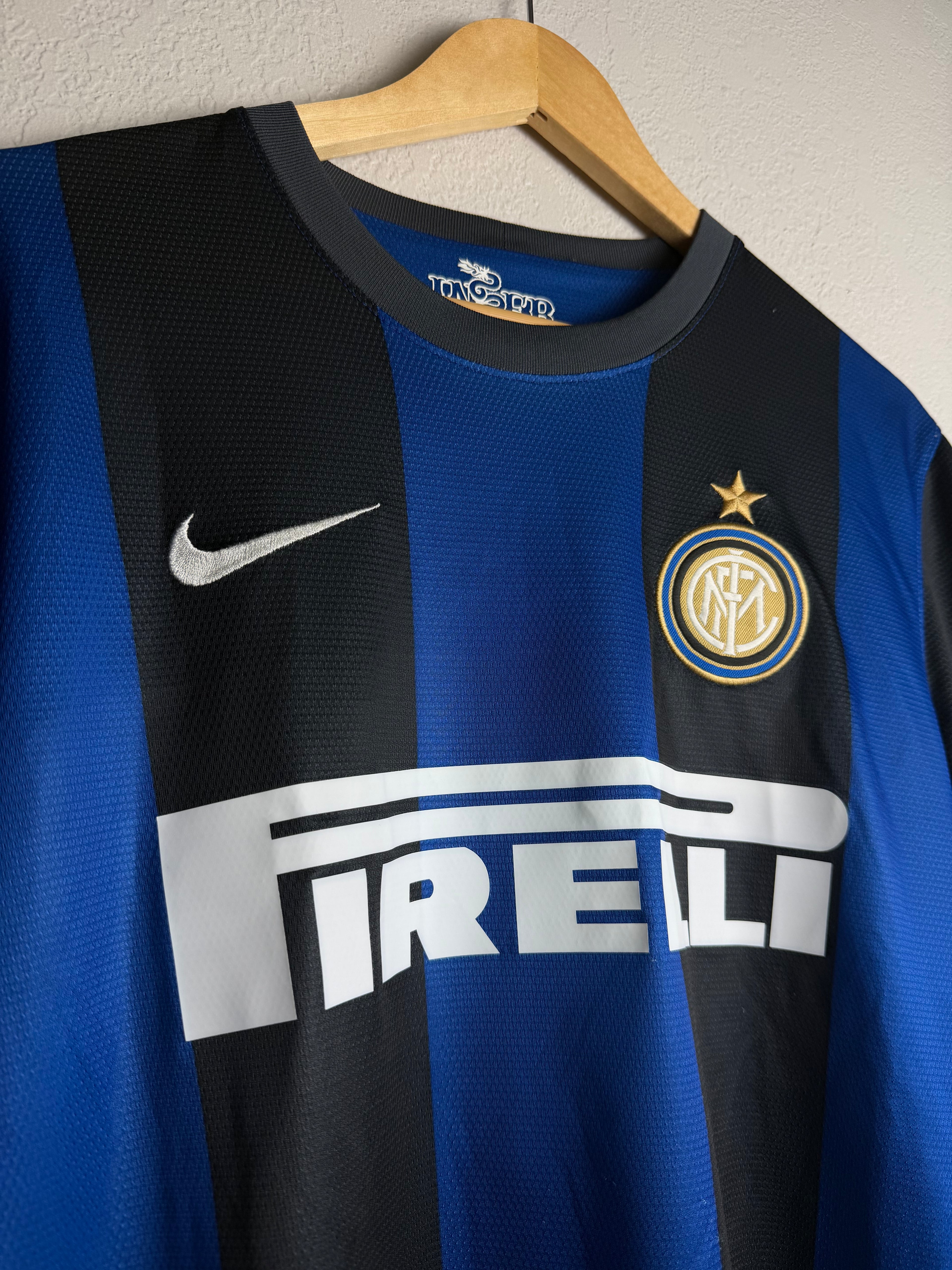 Inter Milan 2012/13 Home Jersey #4 J.Zanetti