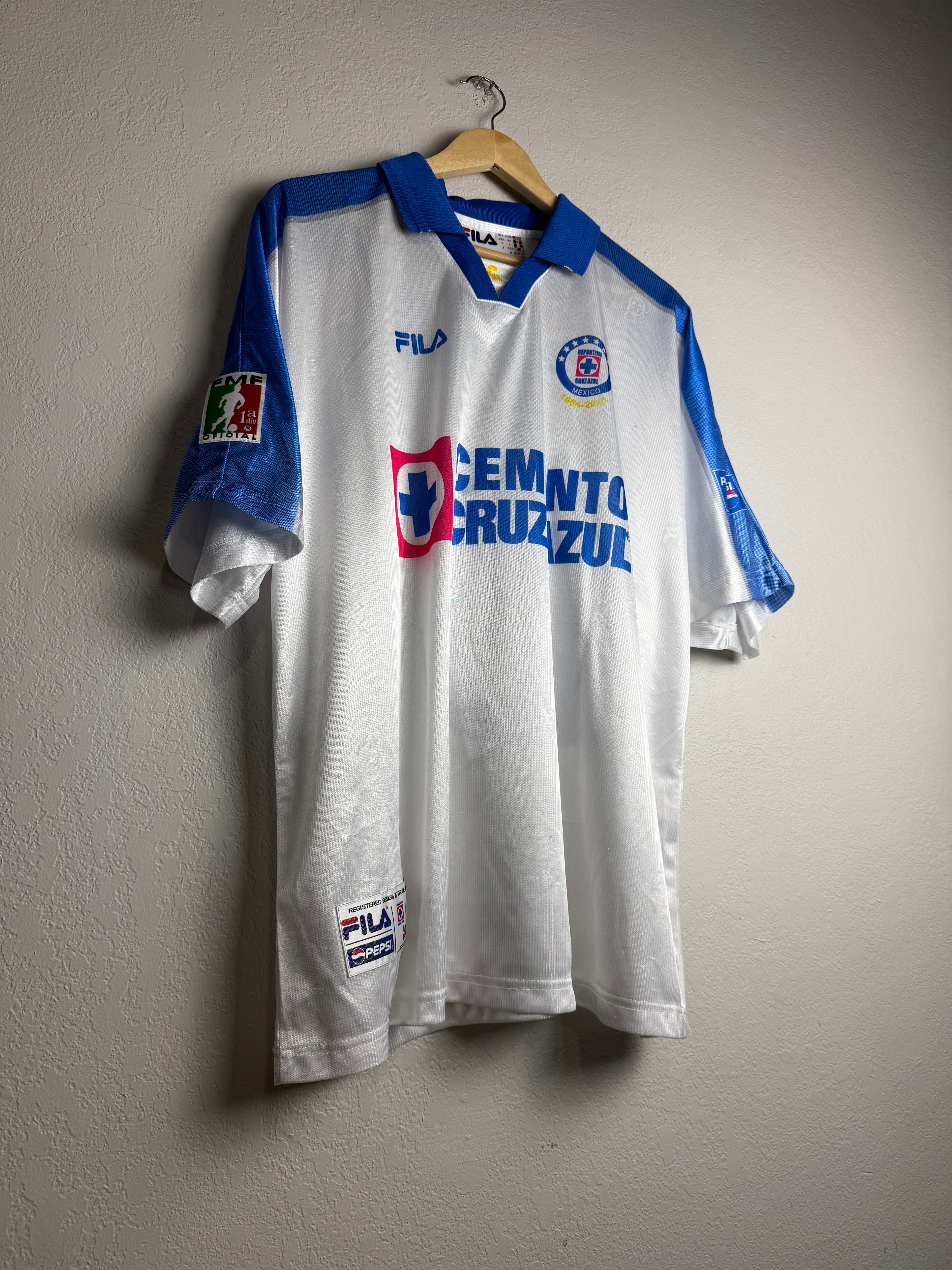Cruz Azul FC 1999/2000 Away Jersey #10 Matute
