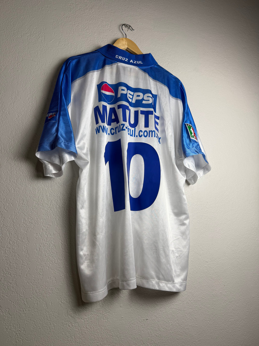 Cruz Azul FC 1999/2000 Away Jersey #10 Matute