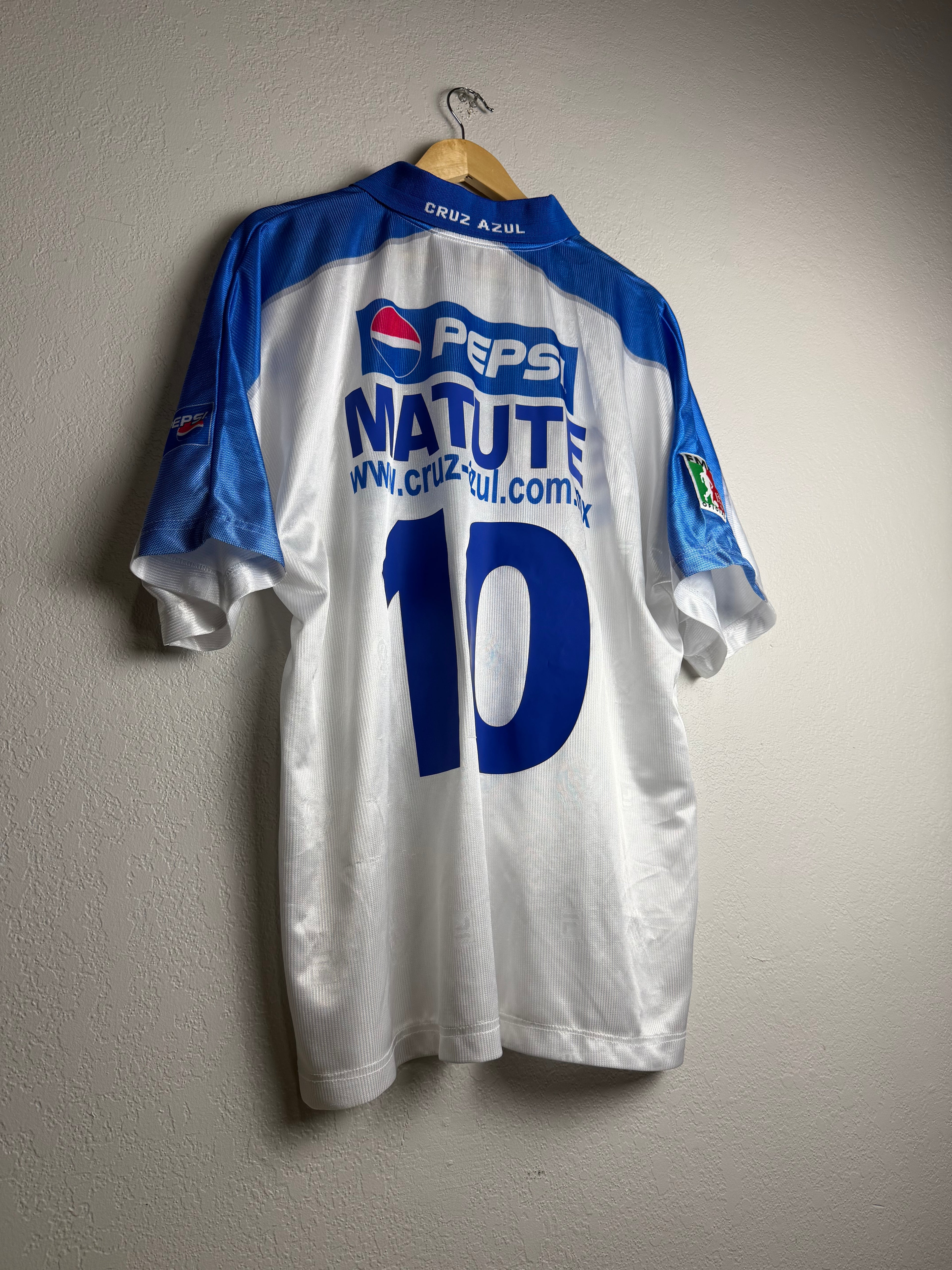 Cruz Azul FC 1999/2000 Away Jersey #10 Matute