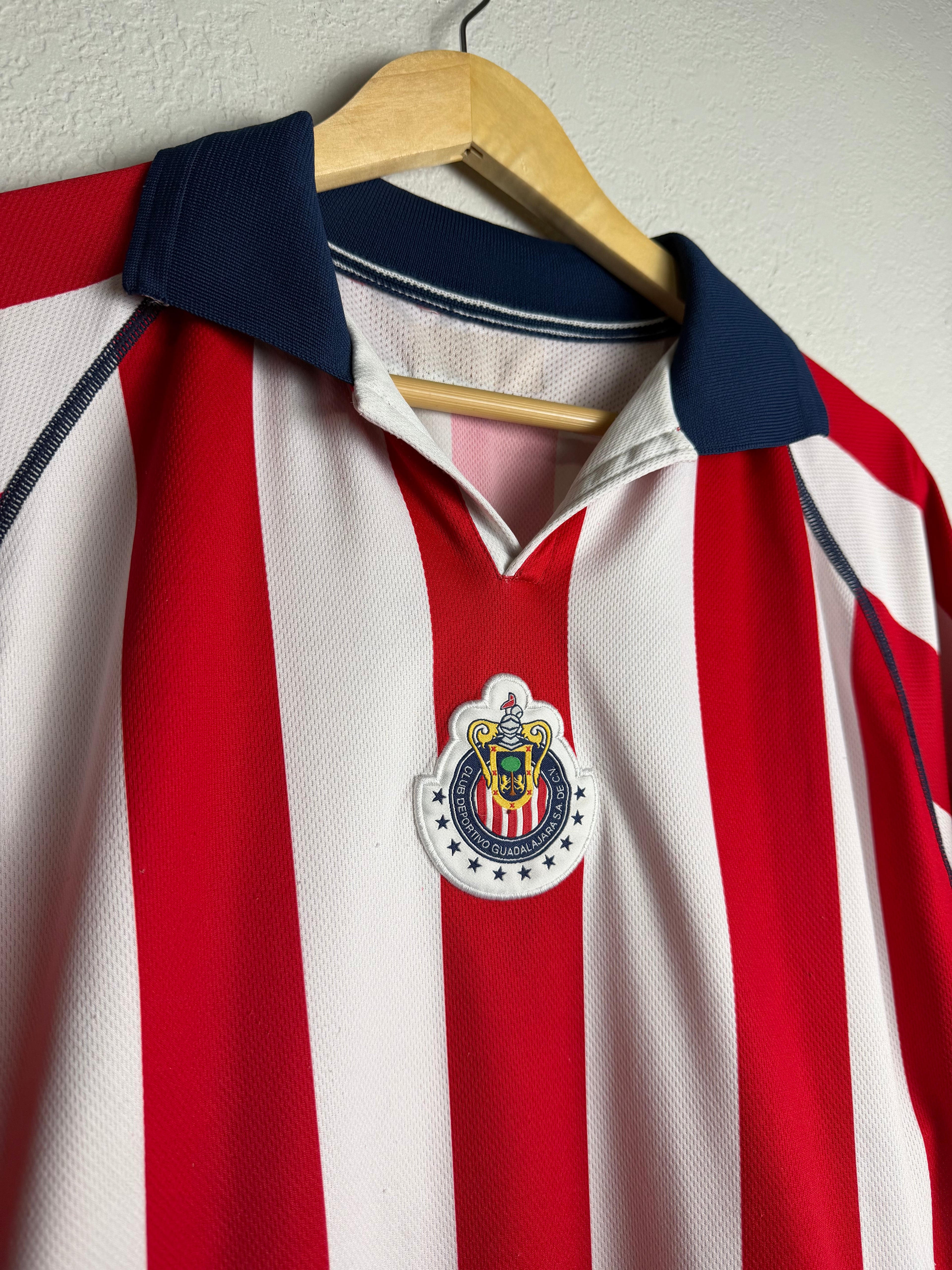 CD Guadalajara Chivas 2003/04 Home Jersey #7 Ramirez
