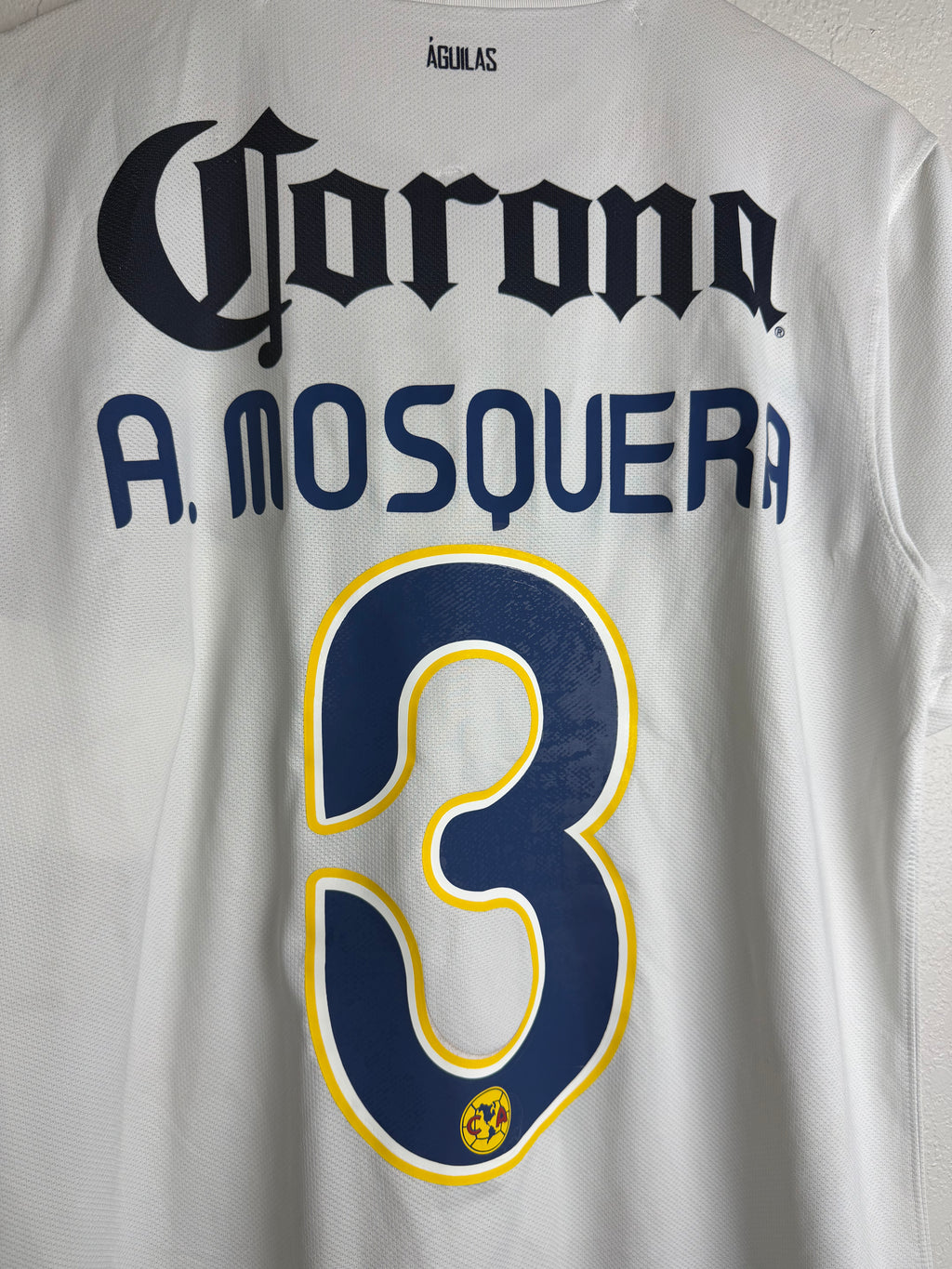Club America 2012/13 Third Soccer Jersey #3 Mosquera