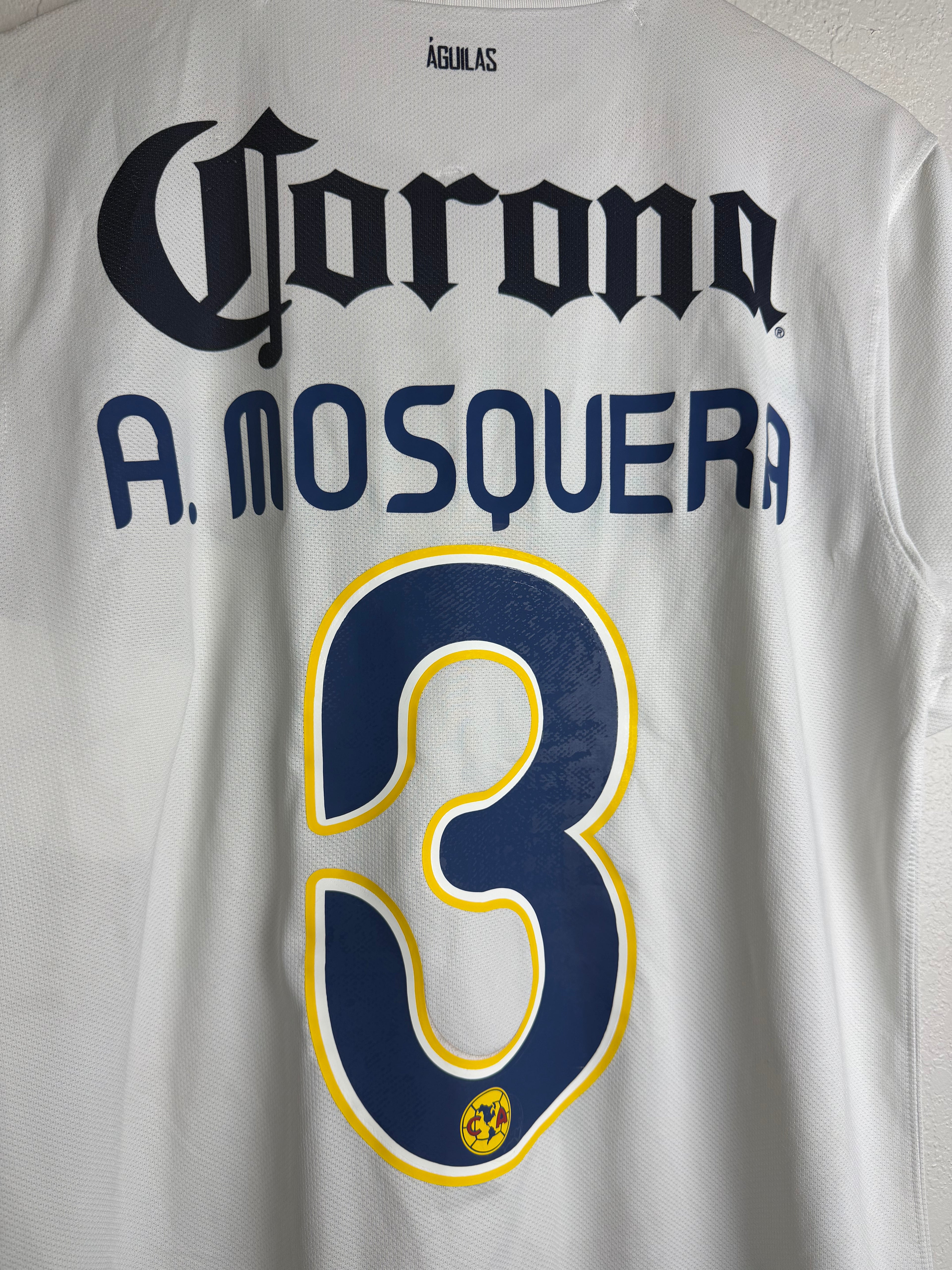 Club America 2012/13 Third Soccer Jersey #3 Mosquera