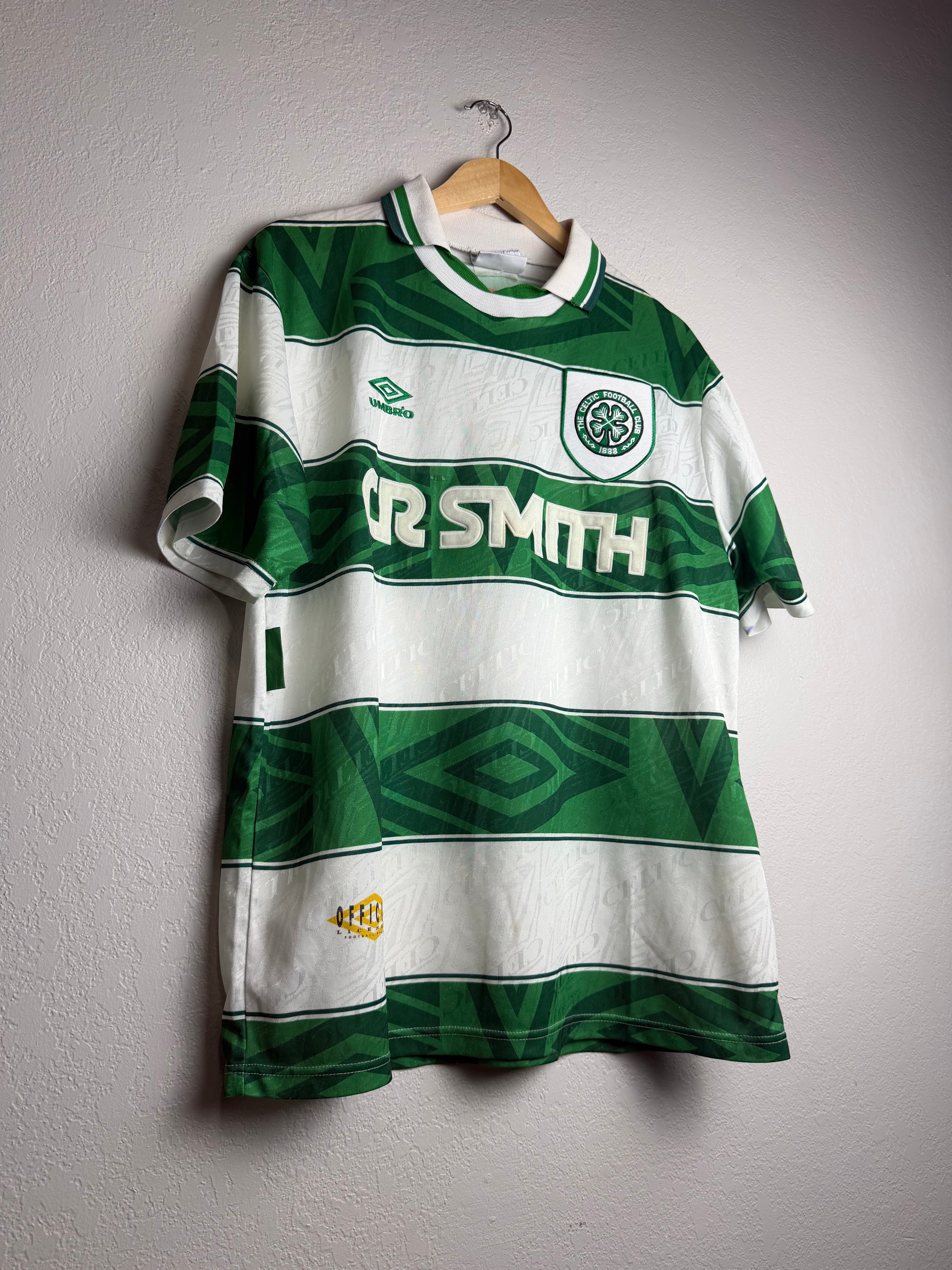 Celtic FC 1993/94 Home Jersey Size L