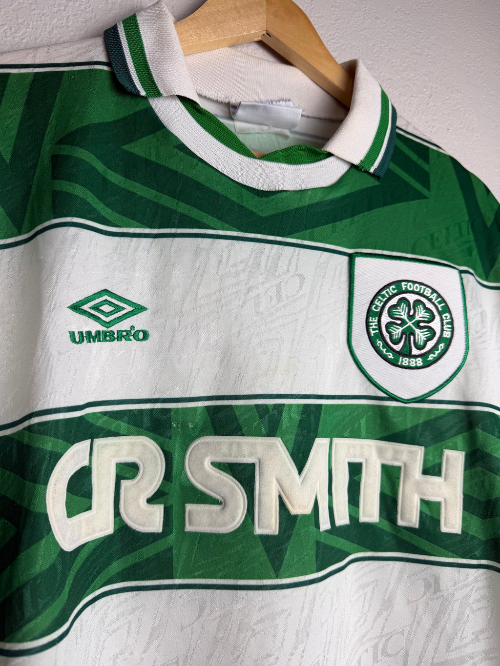 Celtic FC 1993/94 Home Jersey Size L