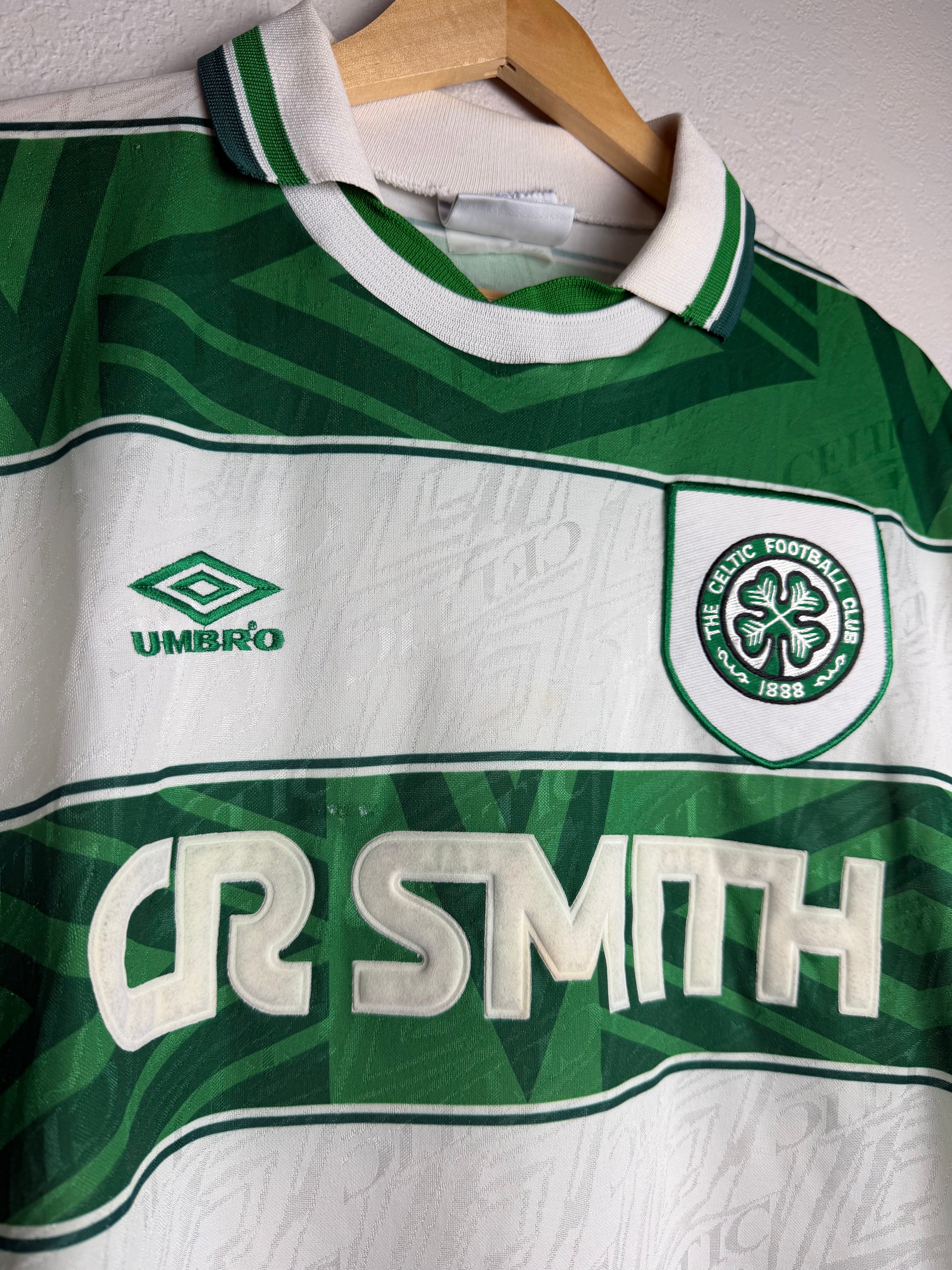 Celtic FC 1993/94 Home Jersey Size L