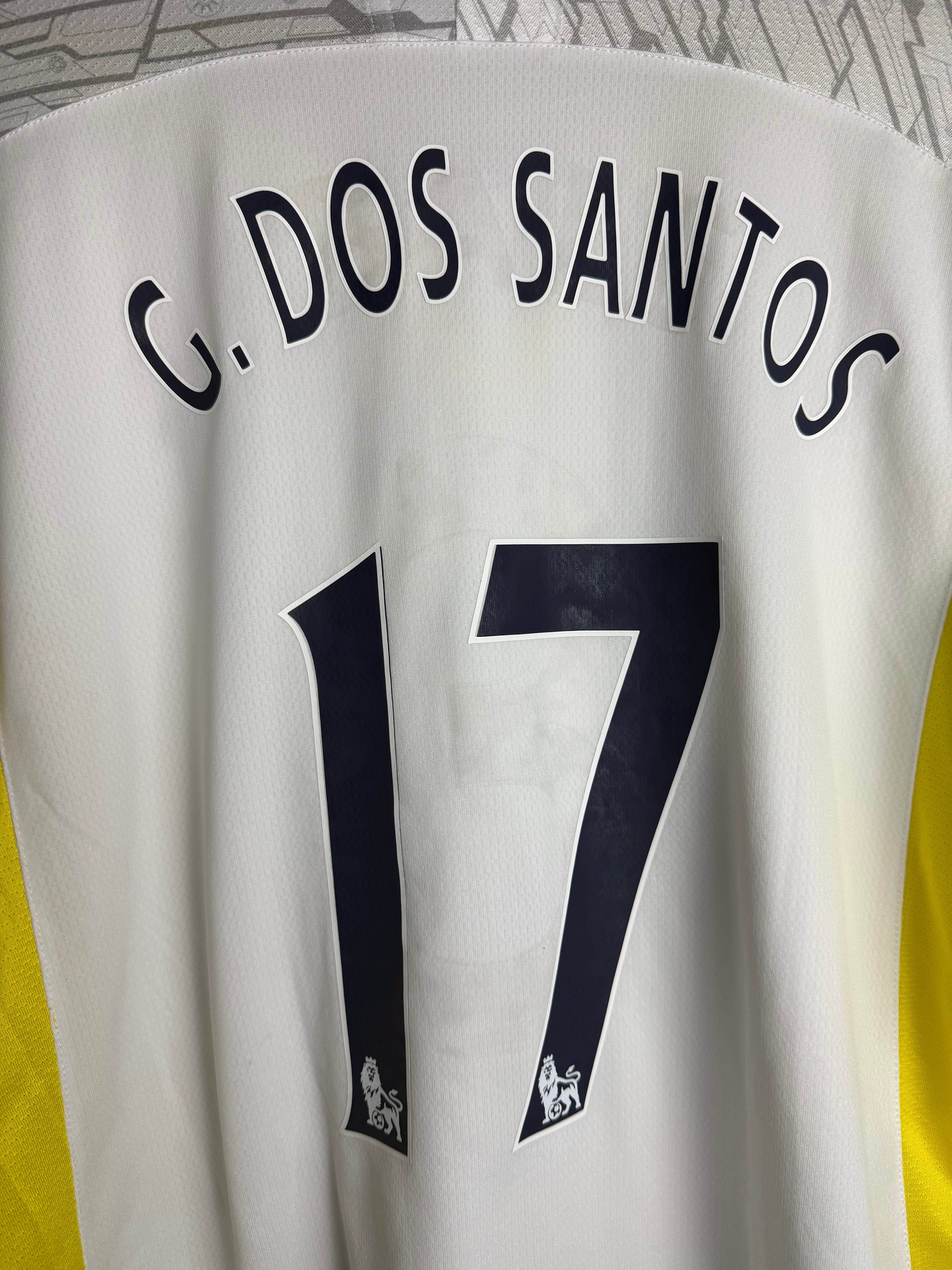 Tottenham Hotspur 2009/10 Home Jersey #17 Dos Santos