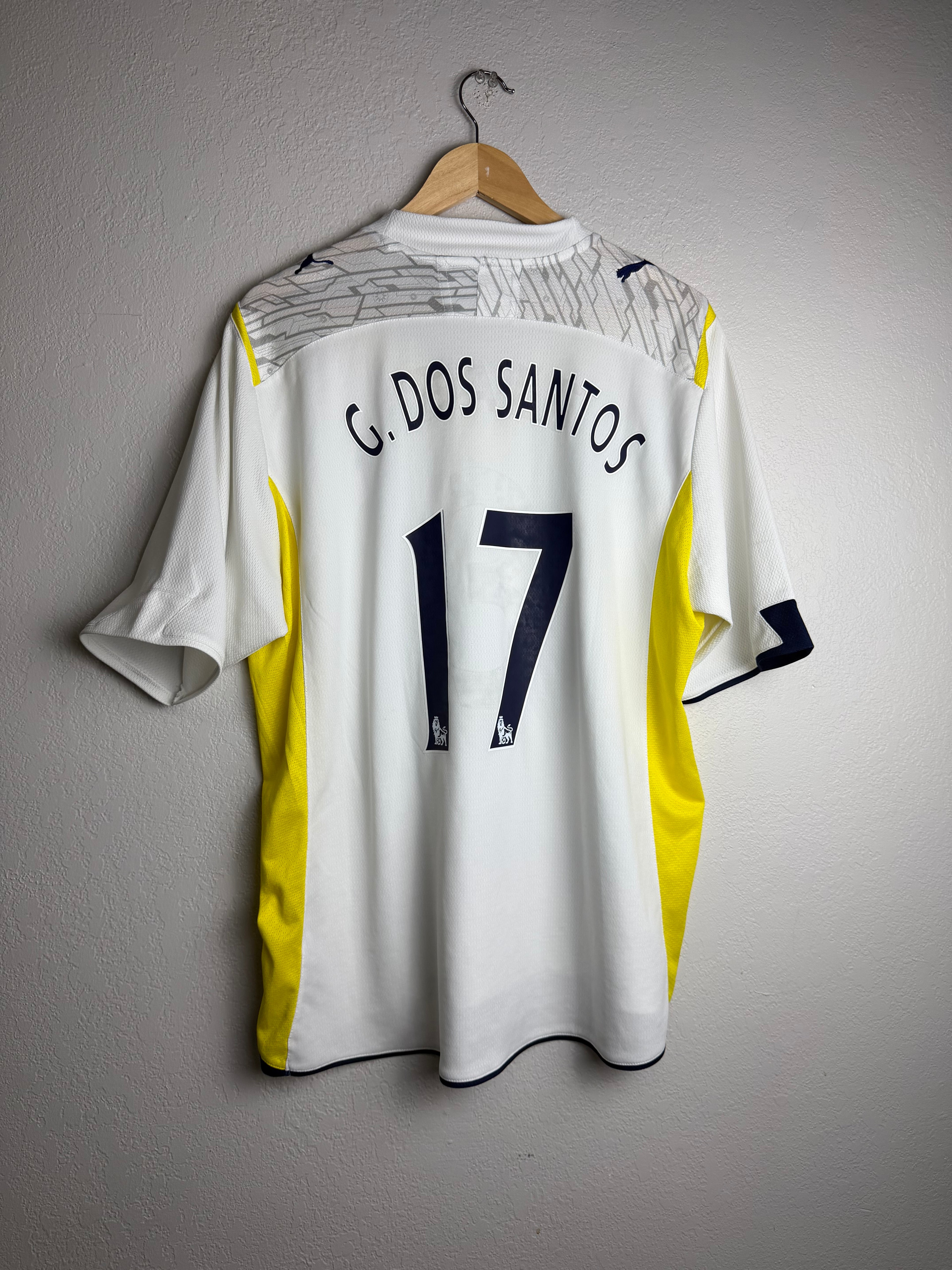 Tottenham Hotspur 2009/10 Home Jersey #17 Dos Santos