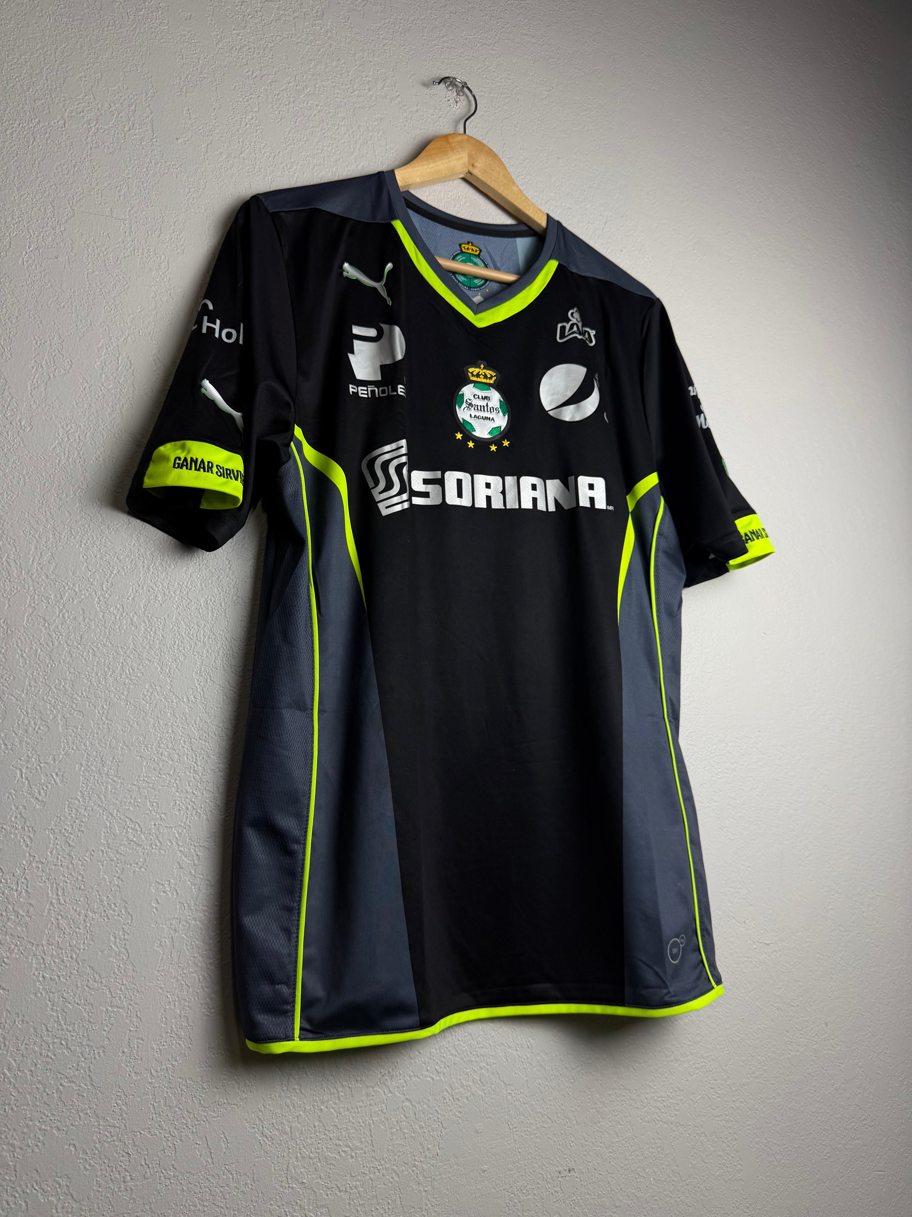 Santos Laguna 2014/15 Away Jersey #24 Hermoso