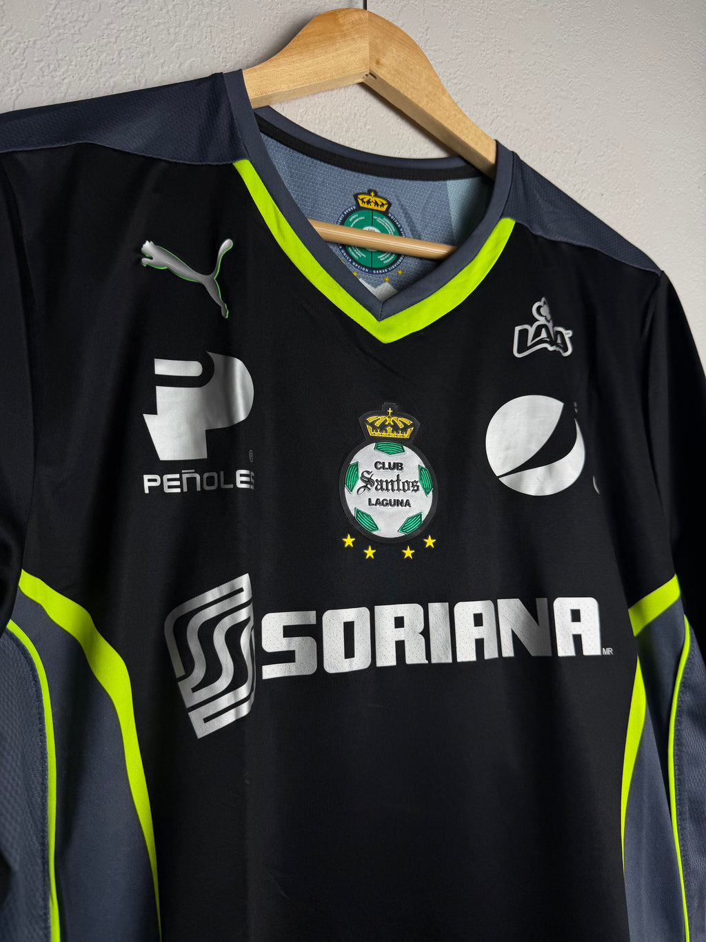Santos Laguna 2014/15 Away Jersey #24 Hermoso