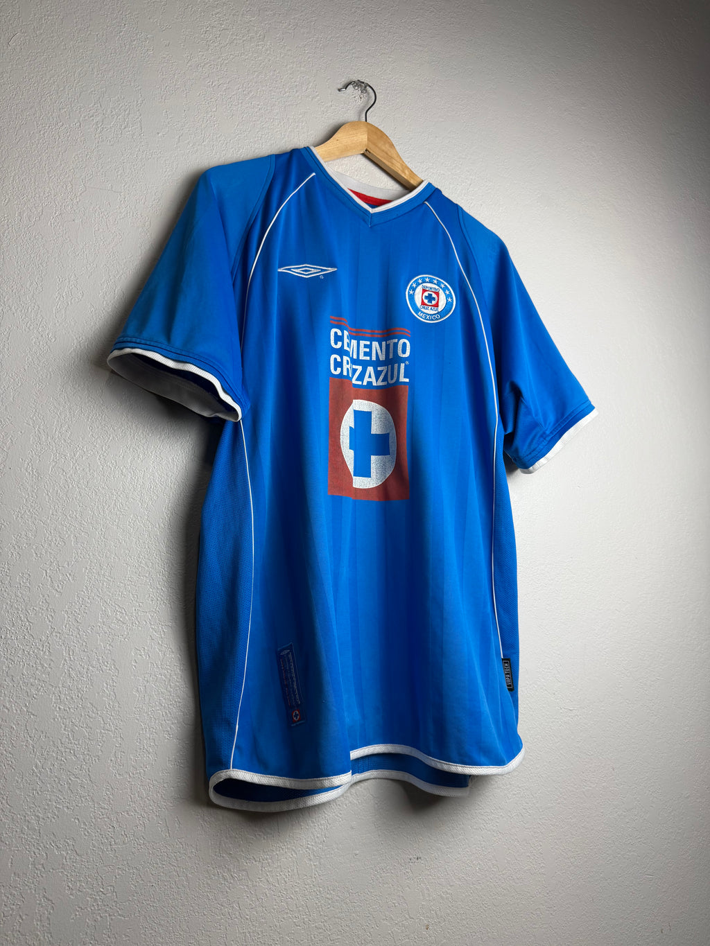 Cruz Azul FC 2002/03 Home Jersey #13 Loco Abreu