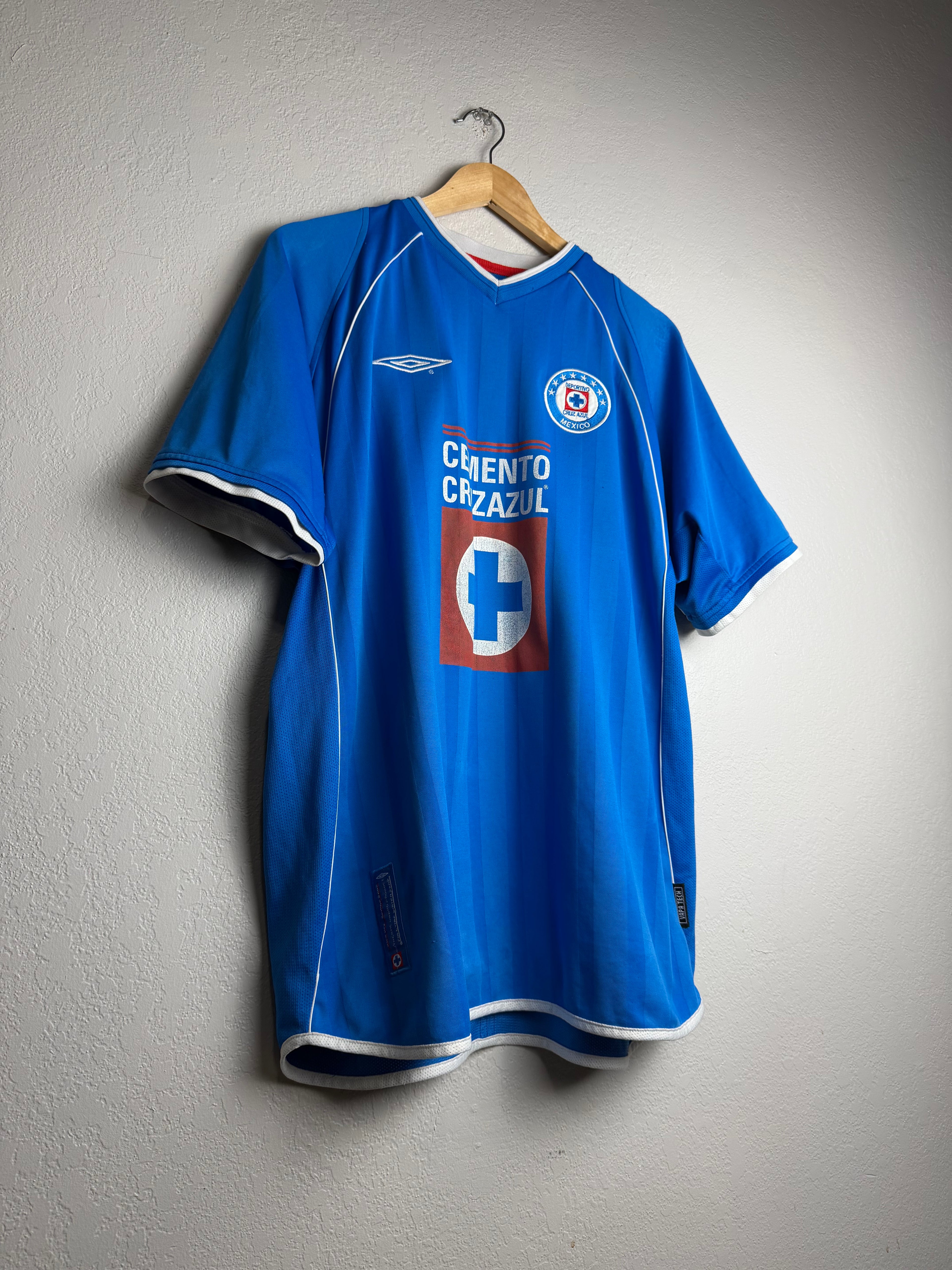 Cruz Azul FC 2002/03 Home Jersey #13 Loco Abreu