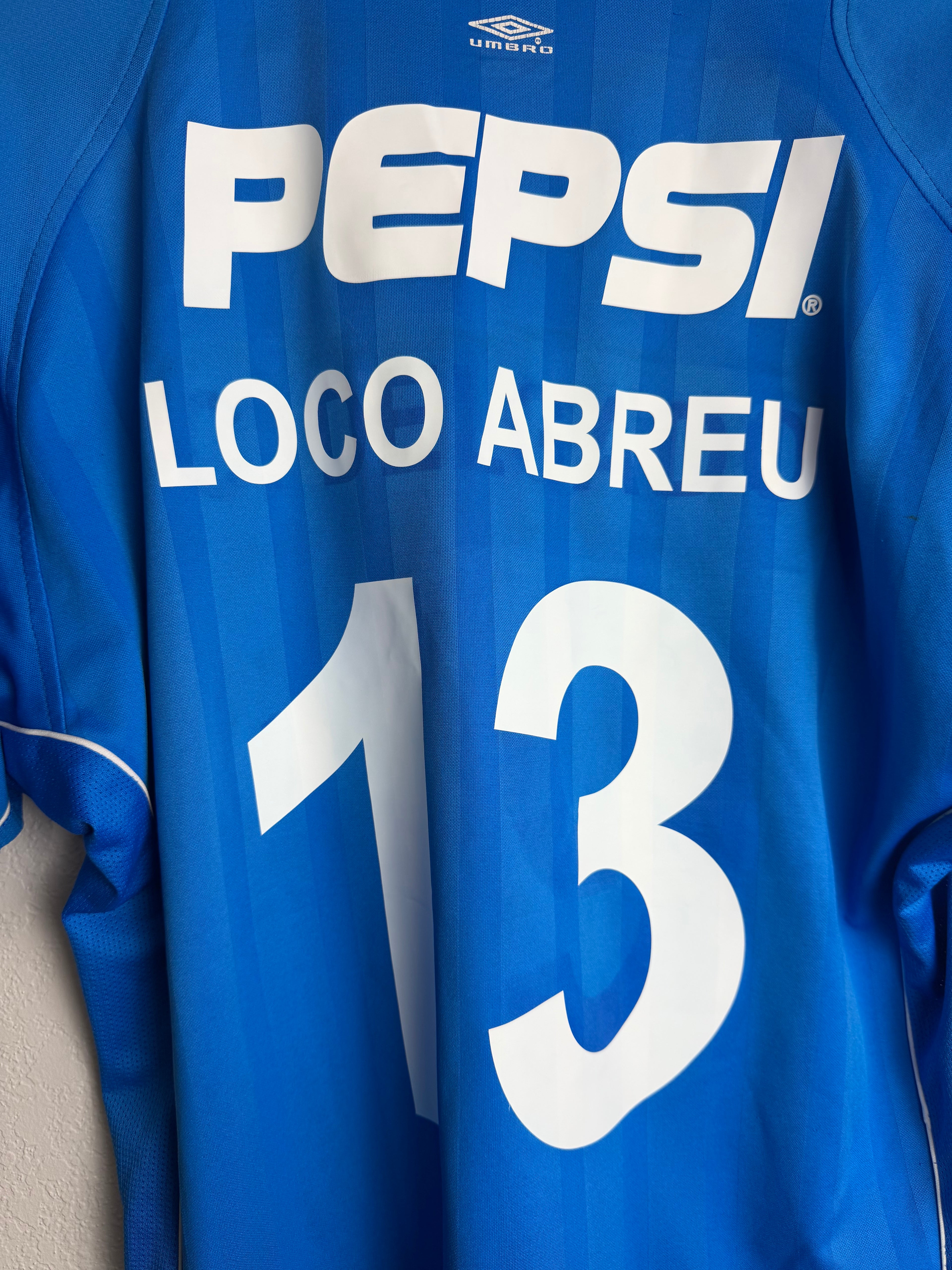 Cruz Azul FC 2002/03 Home Jersey #13 Loco Abreu