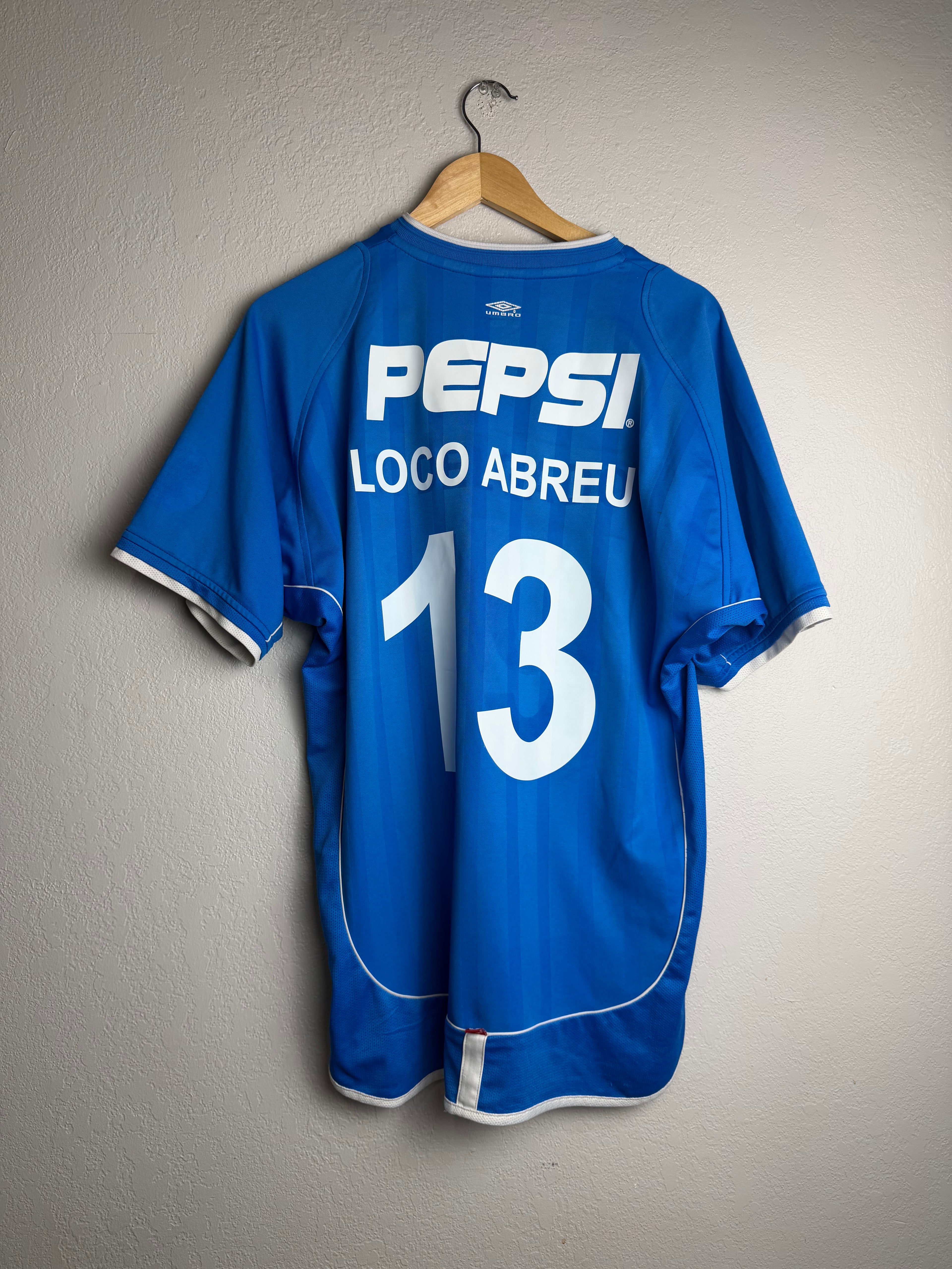 Cruz Azul FC 2002/03 Home Jersey #13 Loco Abreu