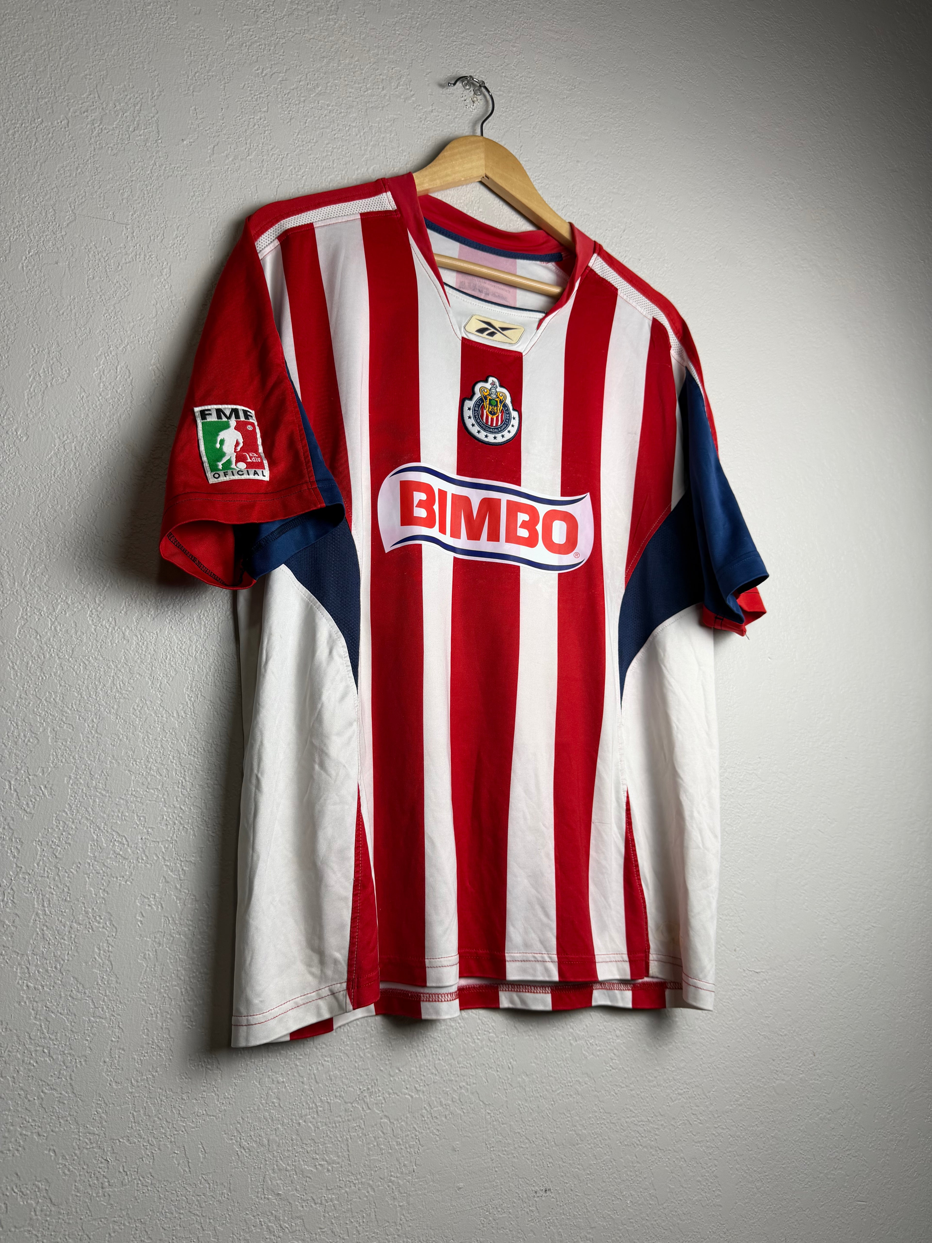 CD Guadalajara Chivas 2005/06 Home Jersey #100 Bofo