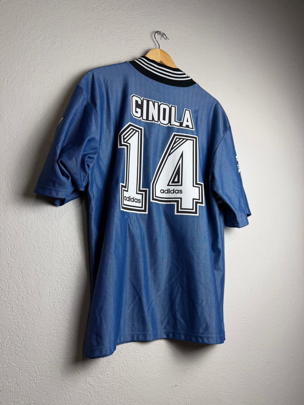 Newcastle United 1996/97 Away Jersey #14 Ginola