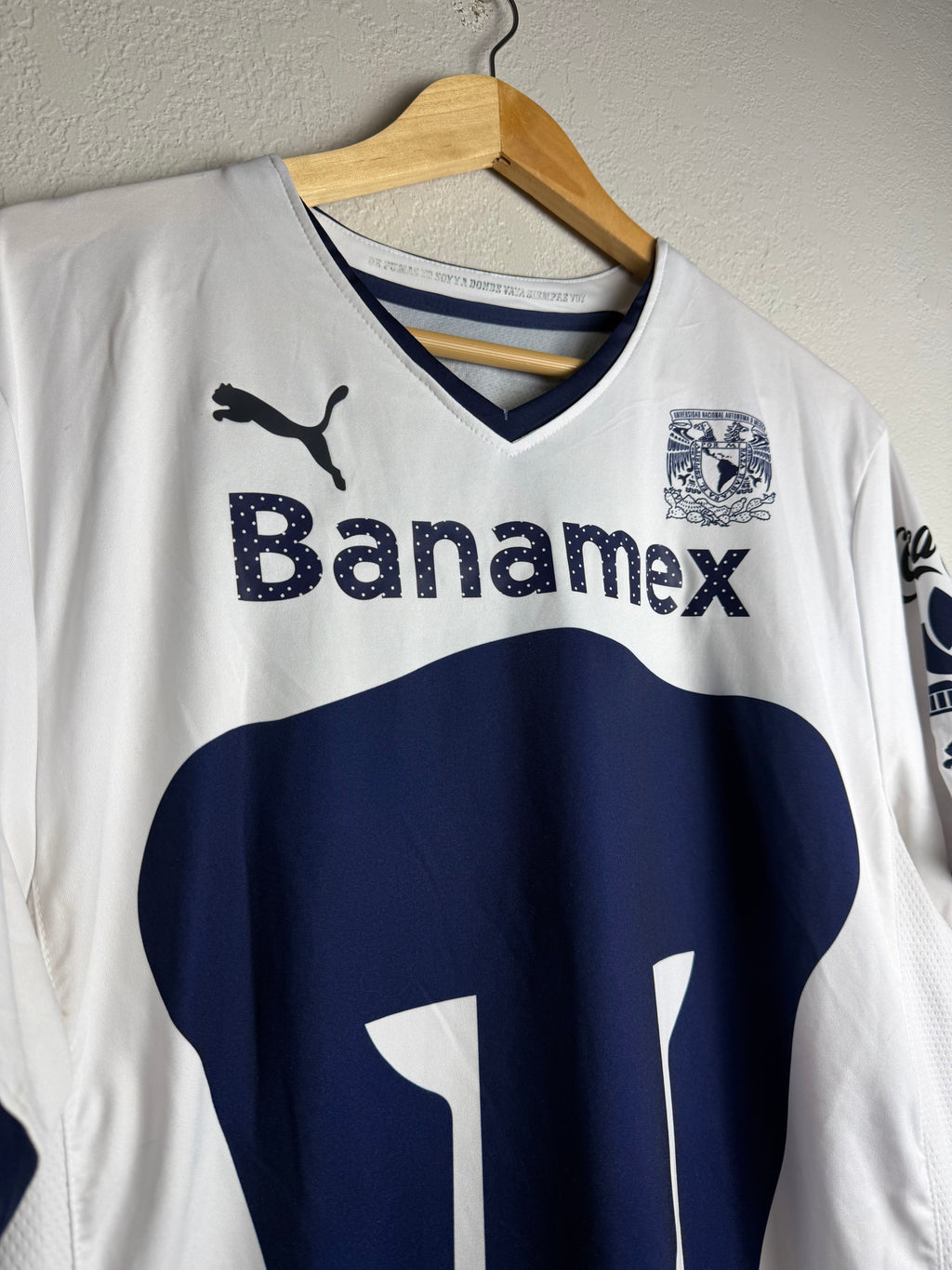 Pumas UNAM 2011/12 Home Jersey #17 Palencia