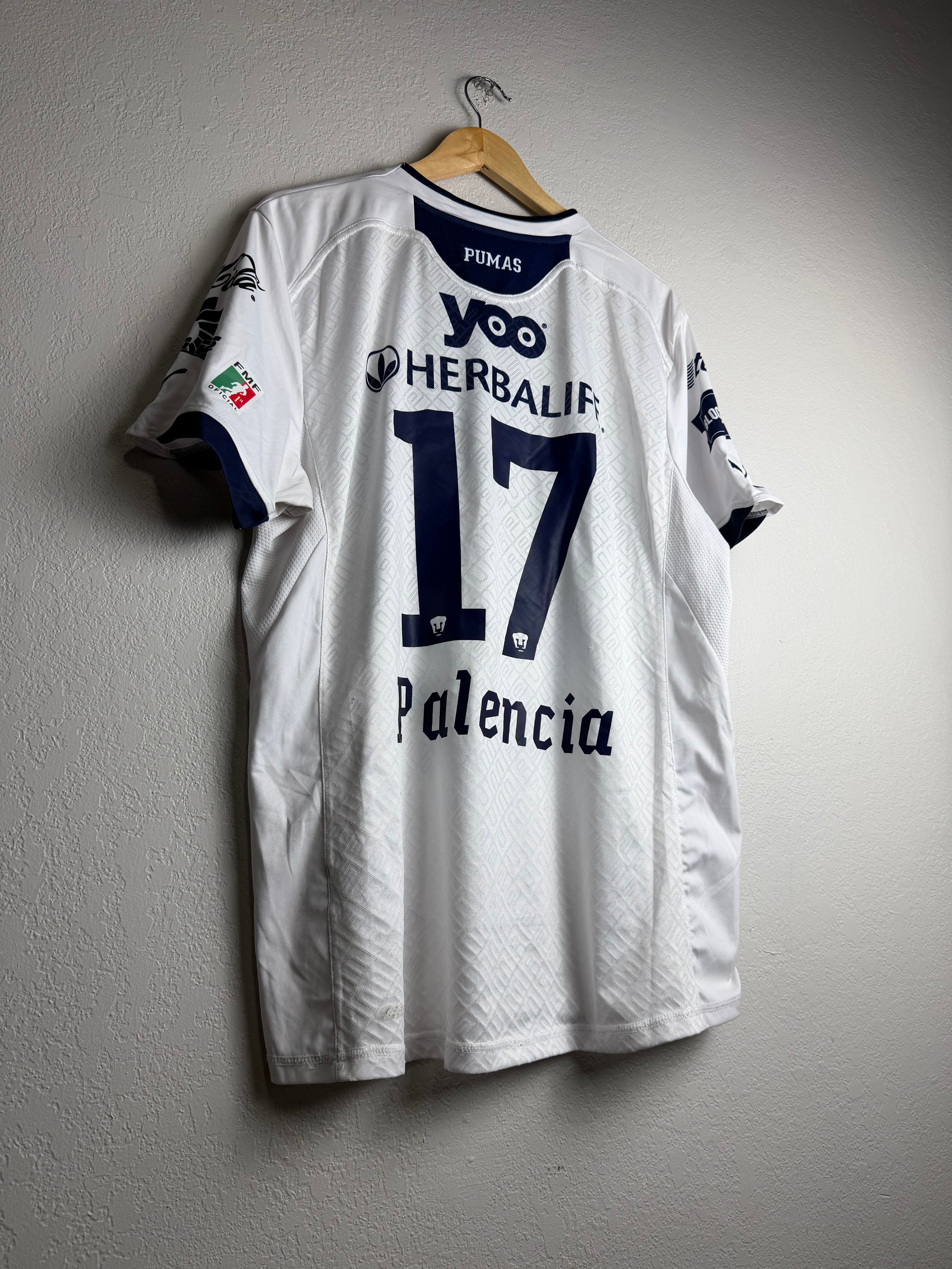 Pumas UNAM 2011/12 Home Jersey #17 Palencia