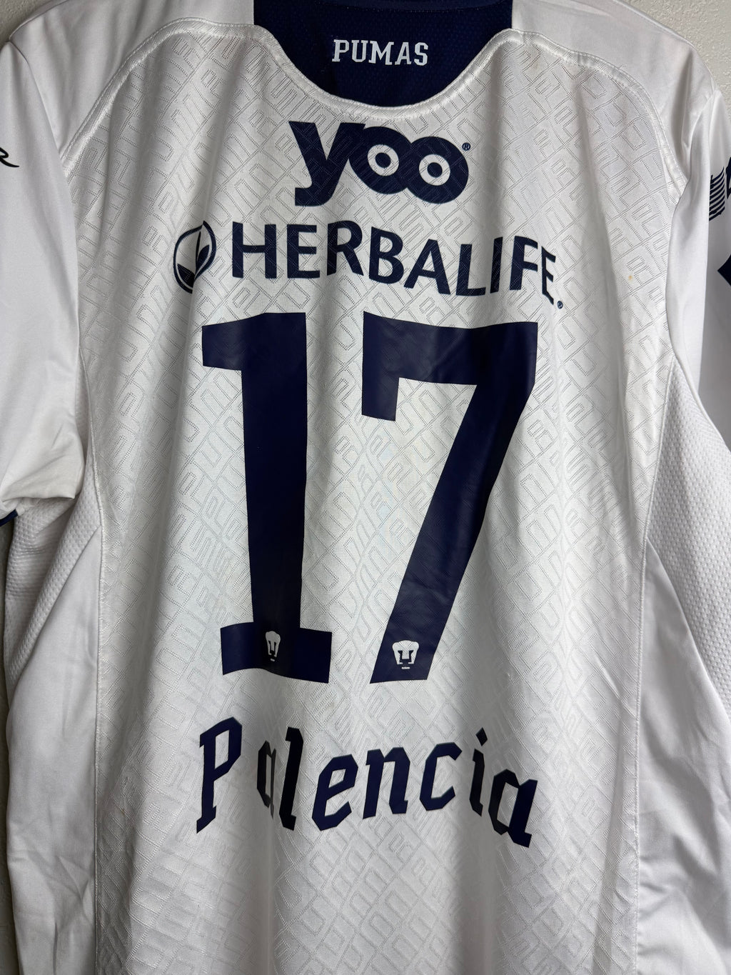 Pumas UNAM 2011/12 Home Jersey #17 Palencia