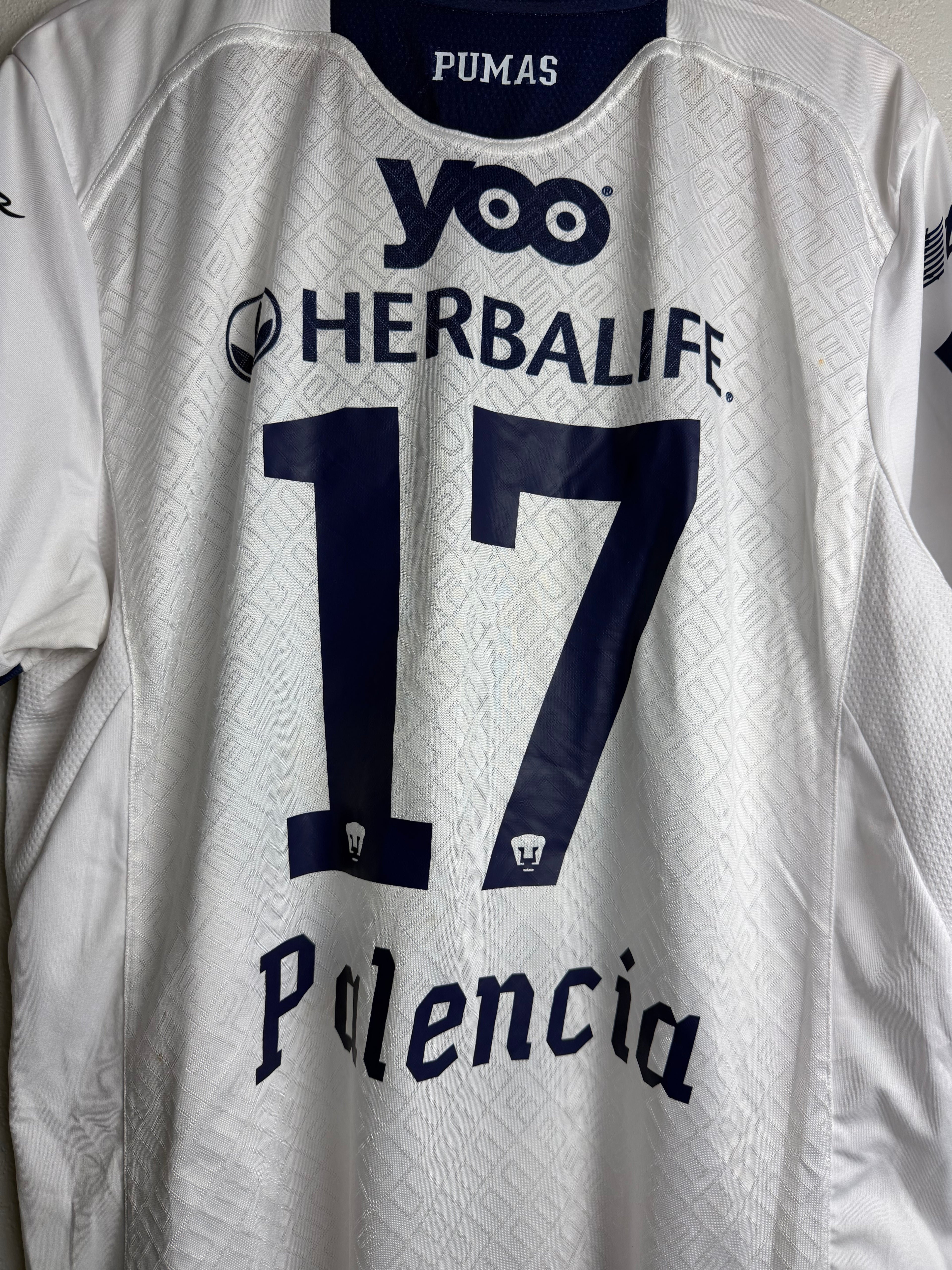 Pumas UNAM 2011/12 Home Jersey #17 Palencia